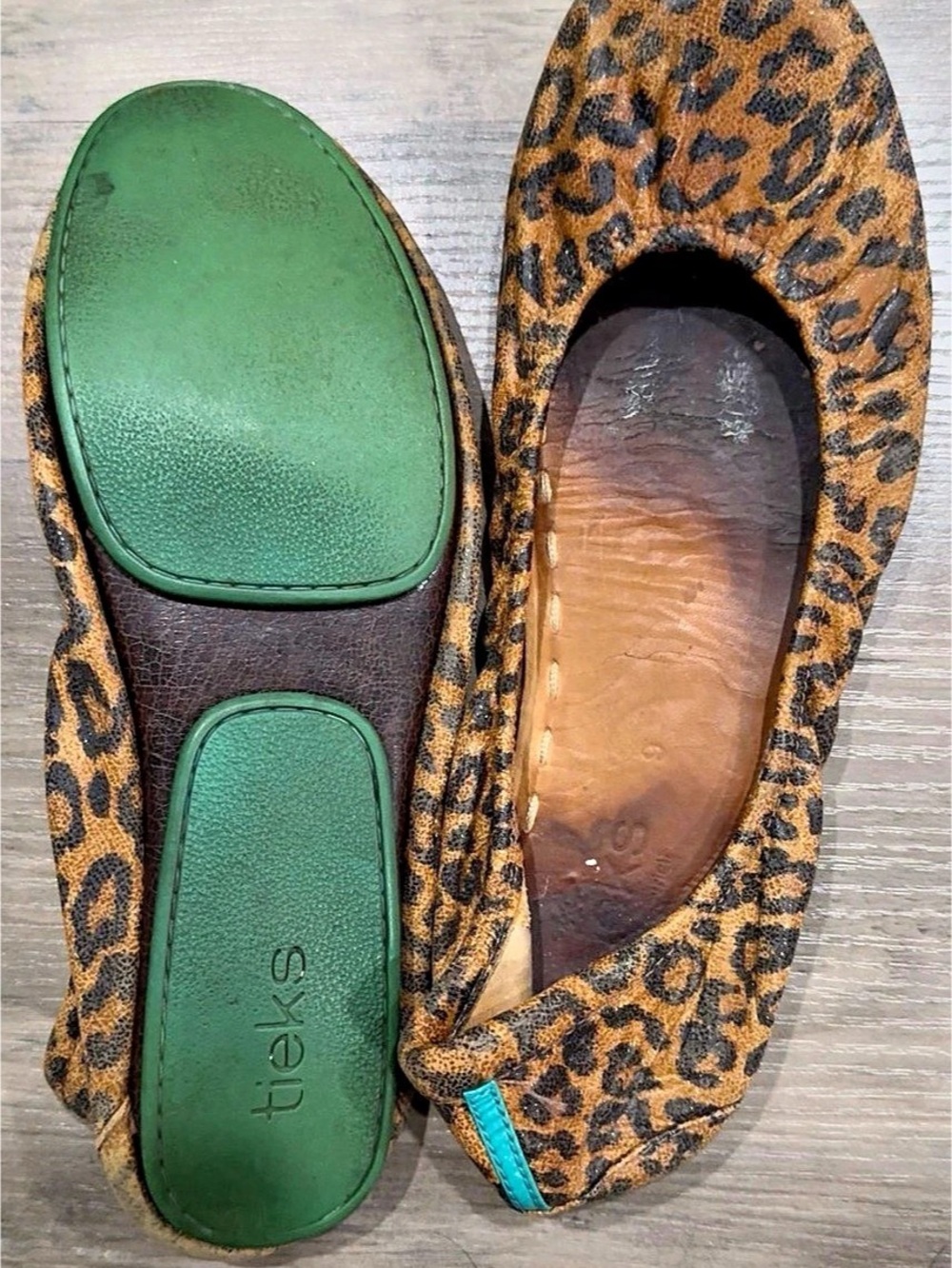 Tkees Leopard Print Ballet Flats